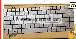 NEW Gateway PK130DG1A00 US Keyboard Silver